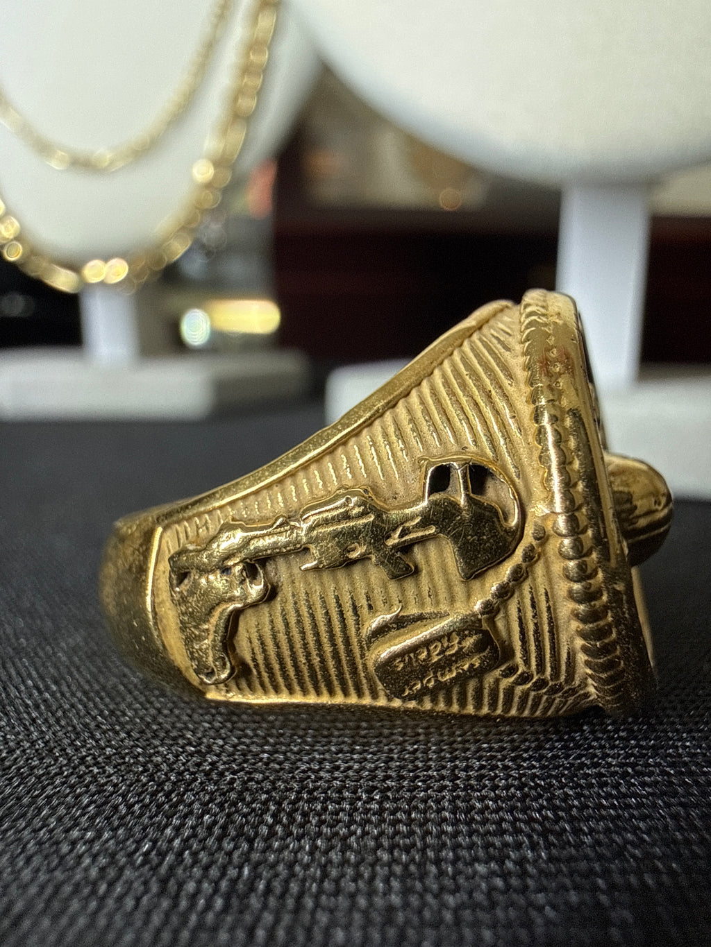 Marine Corp. Gold Bonded over 999 Silver