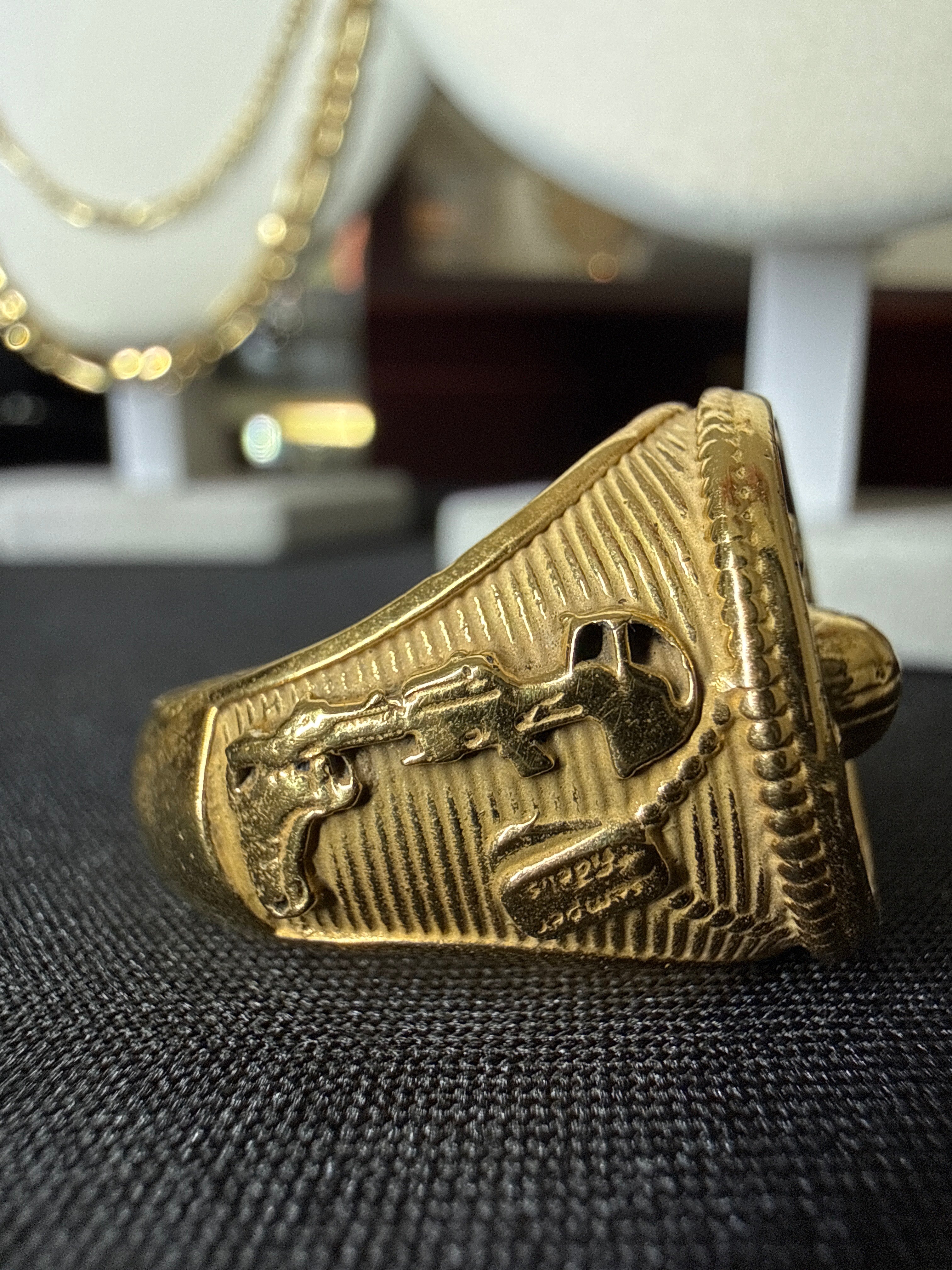 Marine Corp. Gold Bonded over 999 Silver