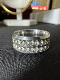Stainless steel CZ diamonds