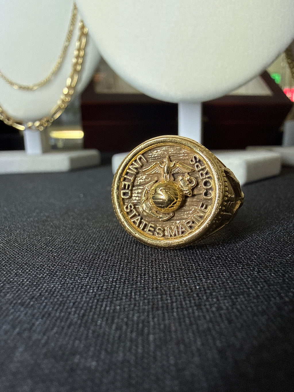Marine Corp. Gold Bonded over 999 Silver