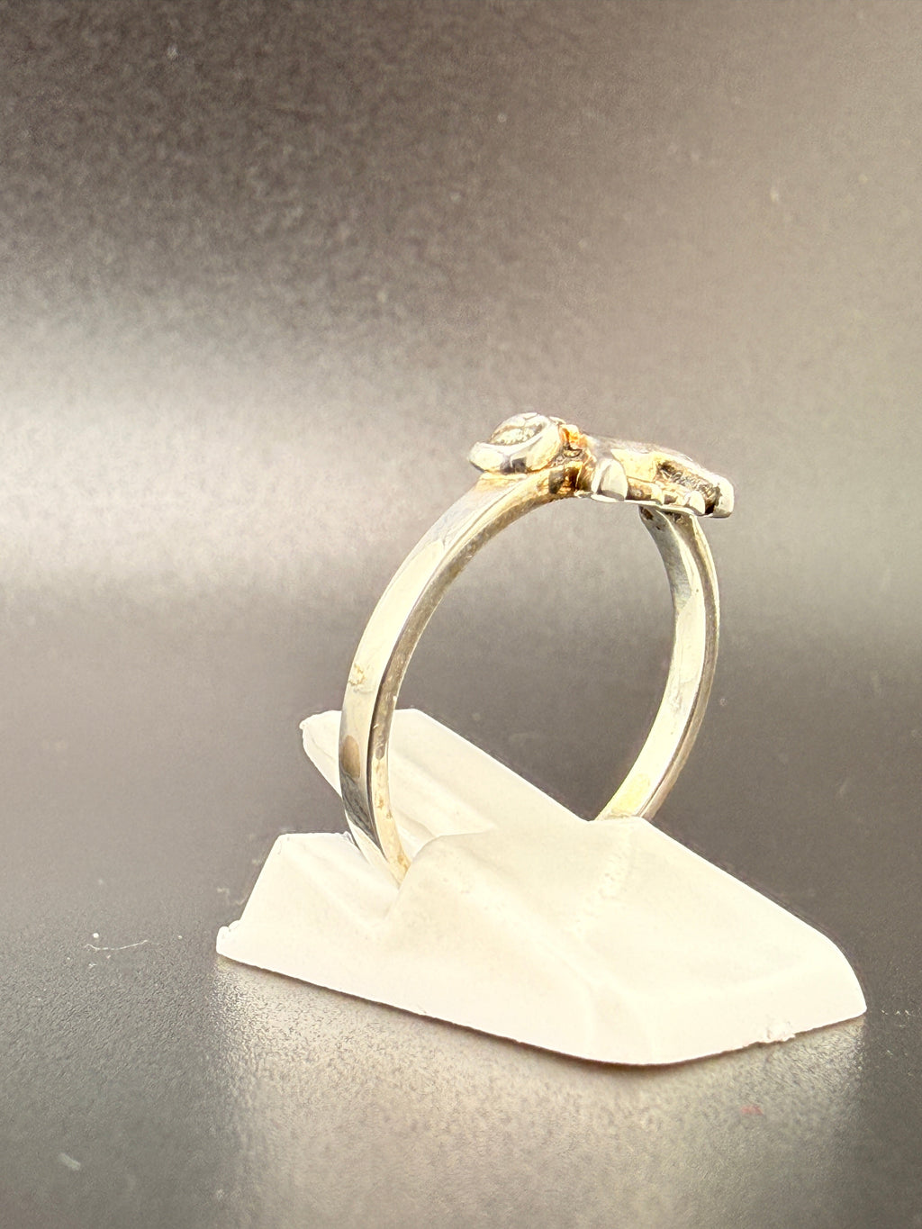 Sterling Silver Elephant Ring - 7.25
