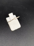 .925 Sterling Silver Small Pearl Ring – 0.52g
