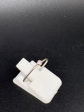 .925 Sterling Silver Light Pink CZ Ring – 0.5g