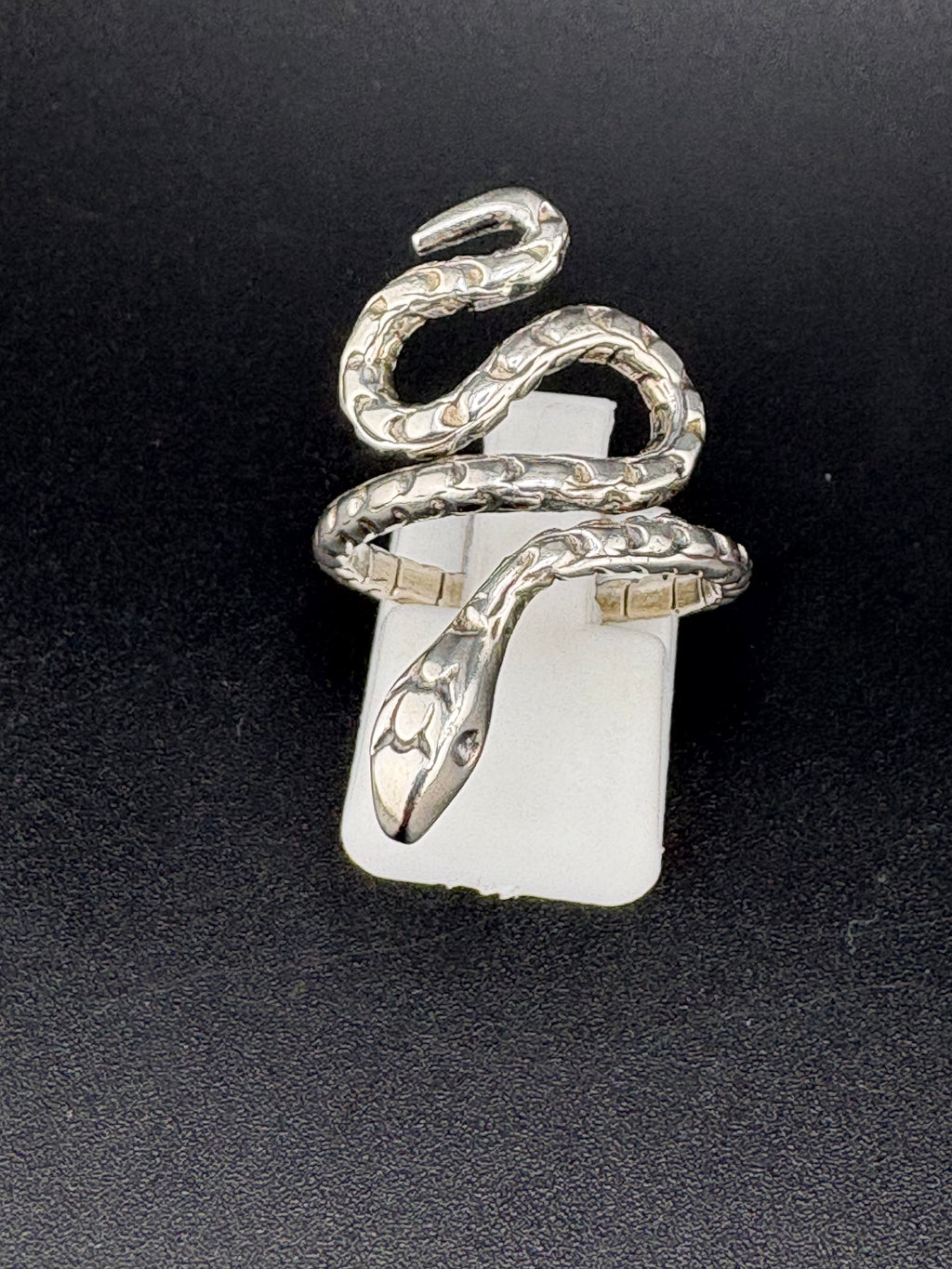 .925 Sterling Silver Snake Wrap Ring – 5.25g