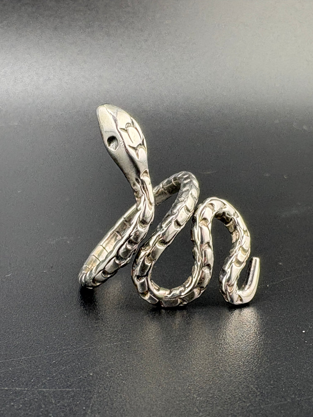 .925 Sterling Silver Snake Wrap Ring – 5.25g