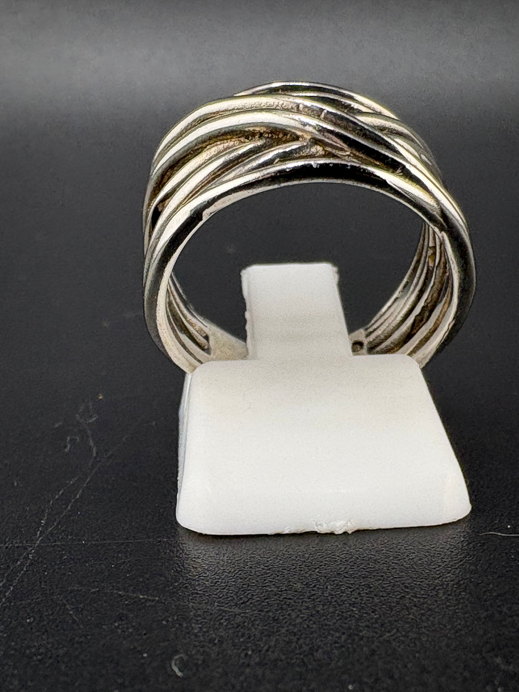 .925 Sterling Silver Woven Ring – 4.45g