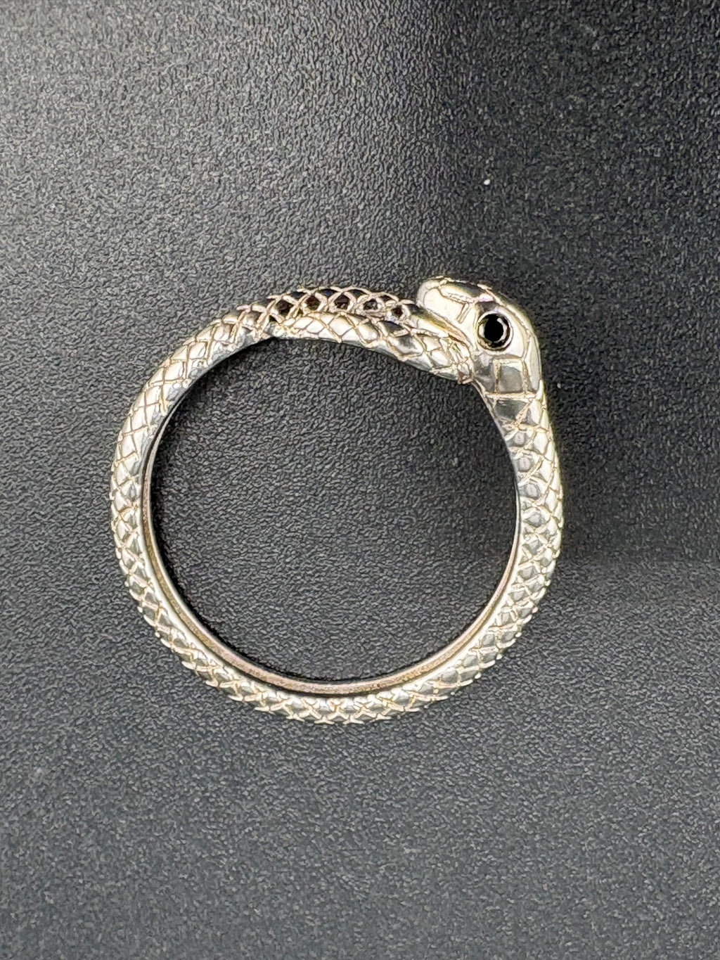 .925 Sterling Silver Snake Wrap Ring – 2.47g – Size 7