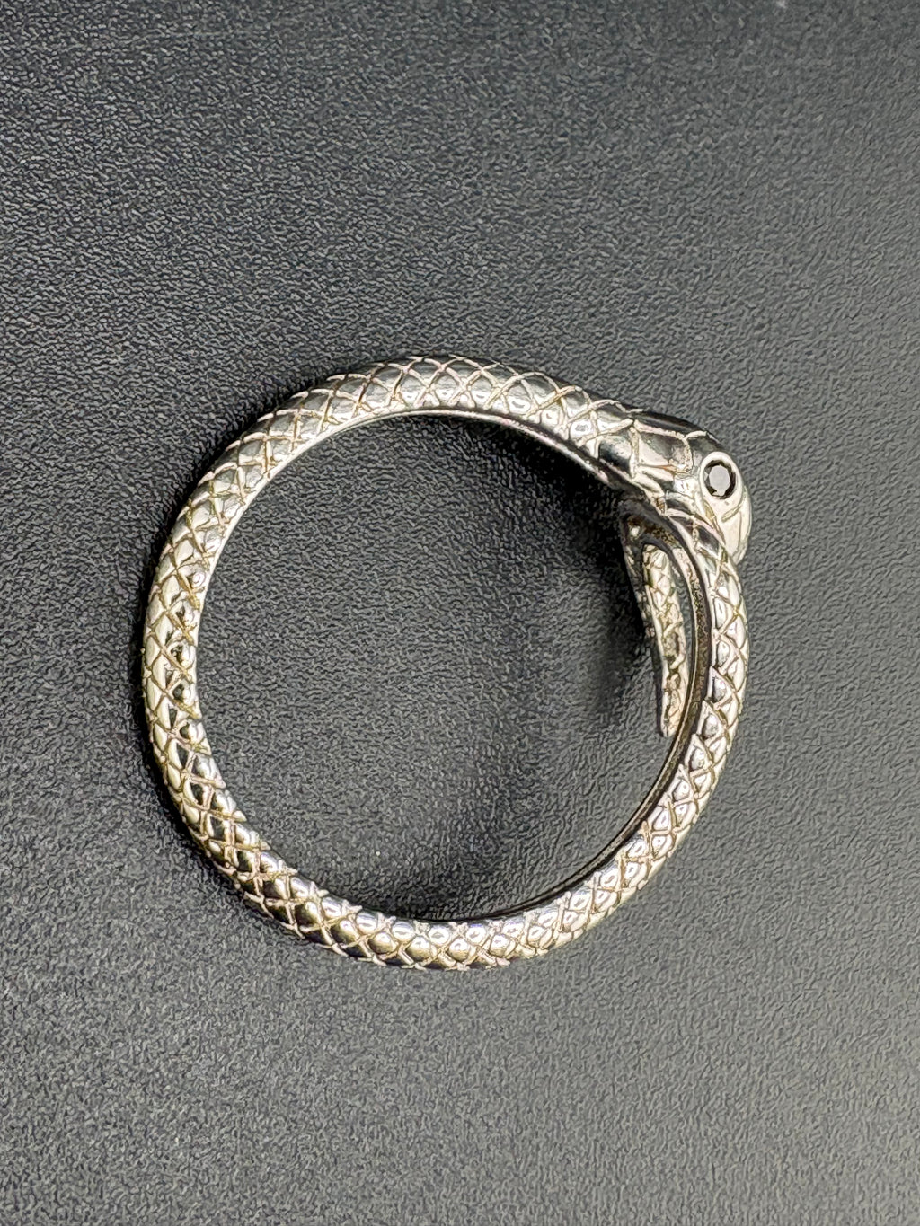.925 Sterling Silver Snake Wrap Ring – 2.47g – Size 7