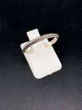 .925 Sterling Silver Textured Dainty Ring – 1.11g