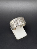 .925 Sterling Silver Flower Power Ring – 9.17g