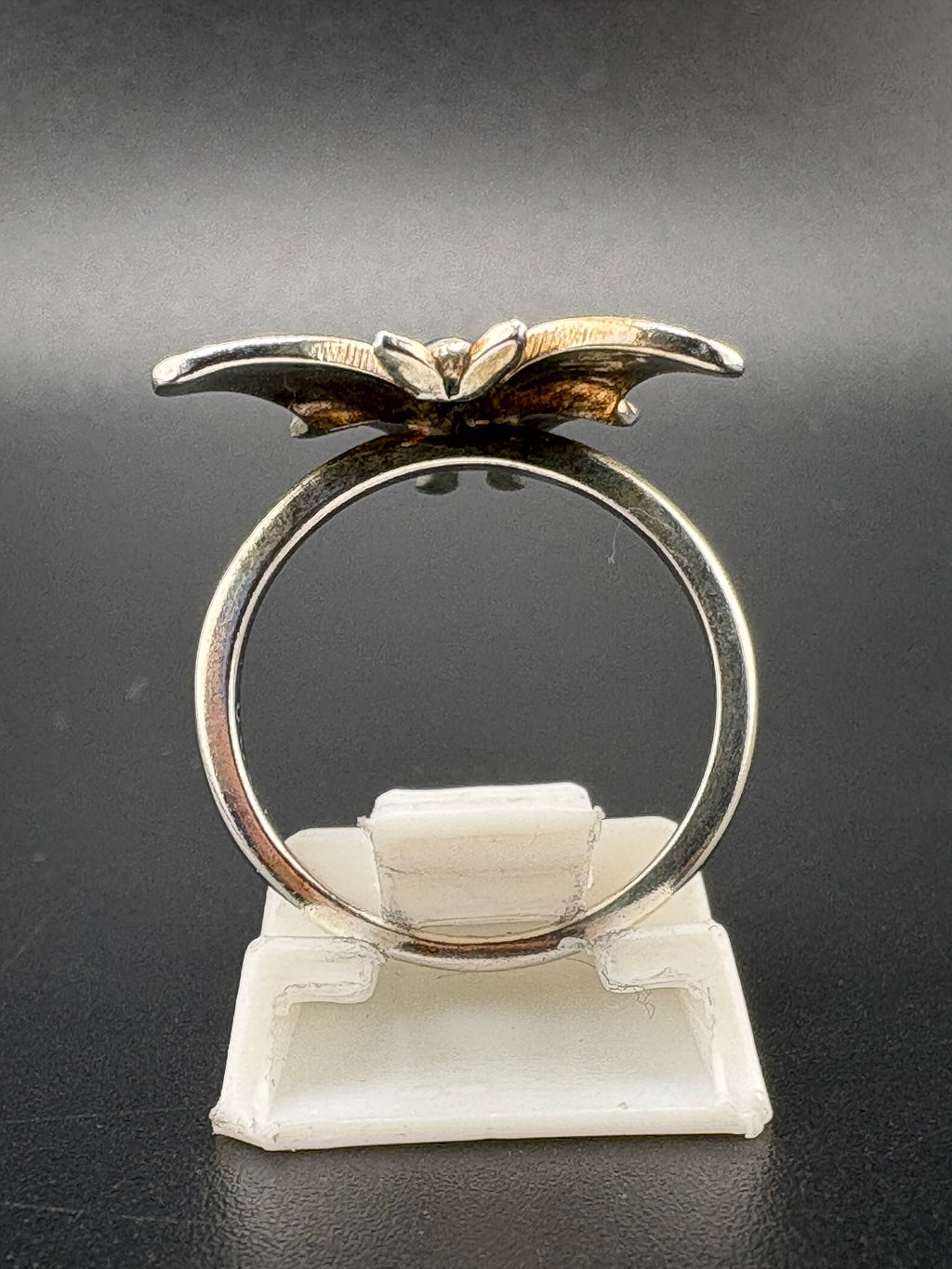 .925 Sterling Silver Moth Ring – 4.71g – Size 5