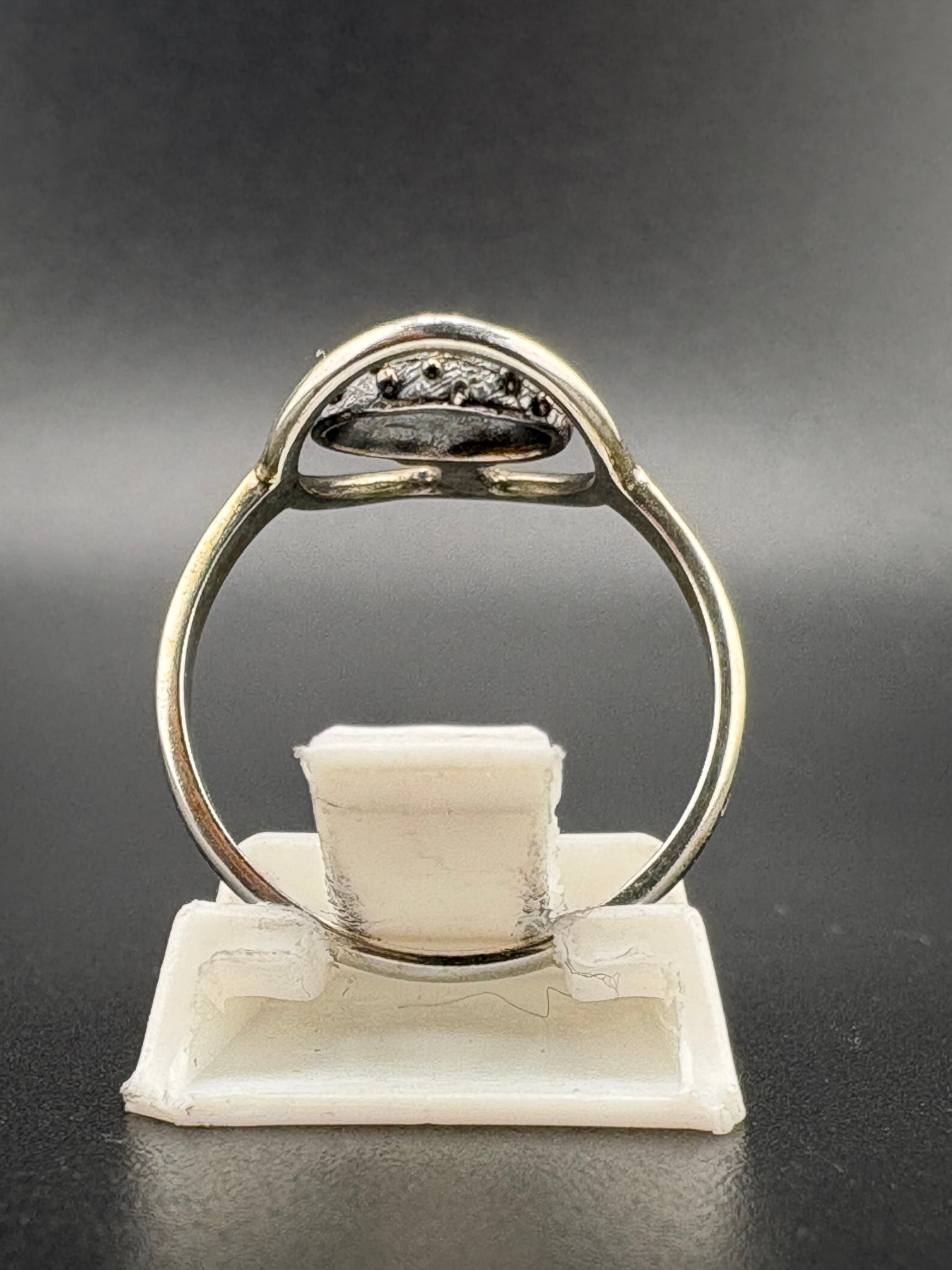 .925 Sterling Silver Mushroom Ring – 1.75g – Size 6