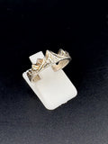 .925 Sterling Silver Mountain Peak Ring – 2.6g – Size 7