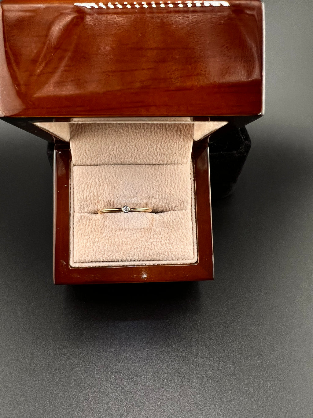 14K Gold Diamond Ring – Size 8 | Fine Gold Jewelry