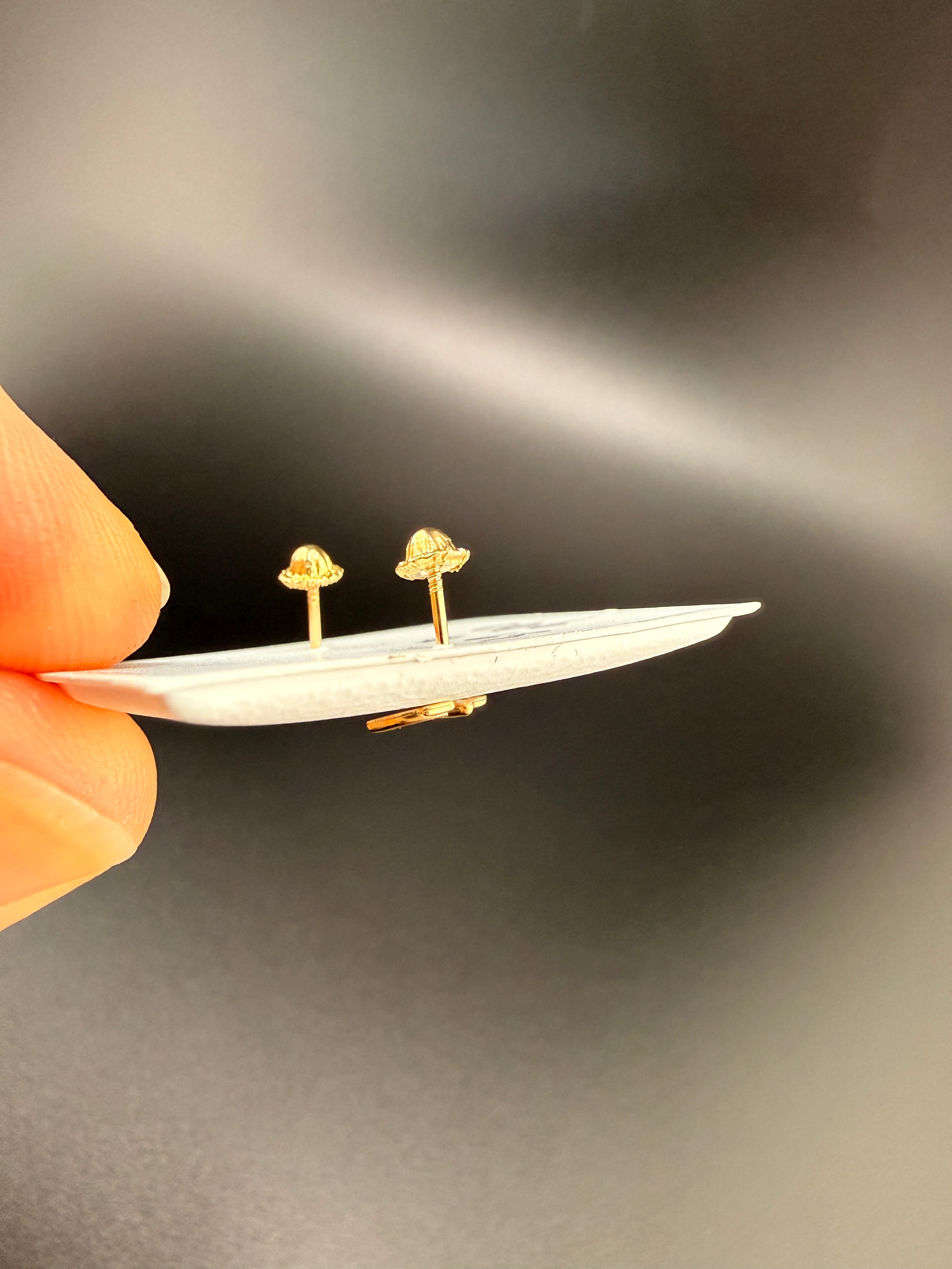 14K Solid Gold Anchor Earrings – Nautical Anchor Stud Earrings | Luxury Gold Jewelry by Jewelry Connect