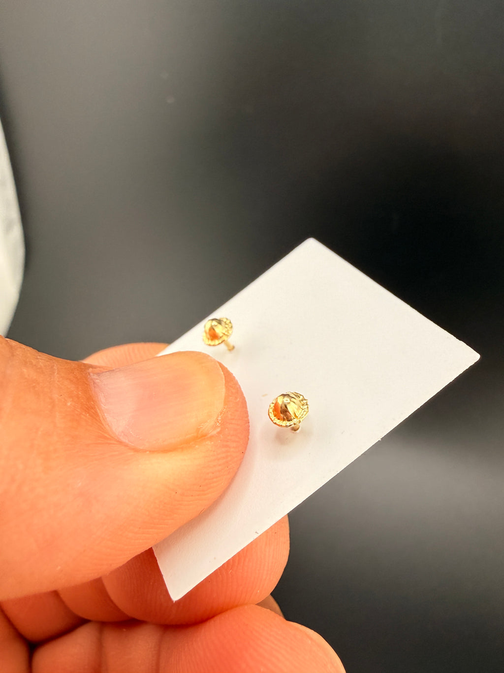 14K Solid Gold Seahorse Earrings – Unique Nautical Gold Stud Earrings | Wholesale Price Jewelry