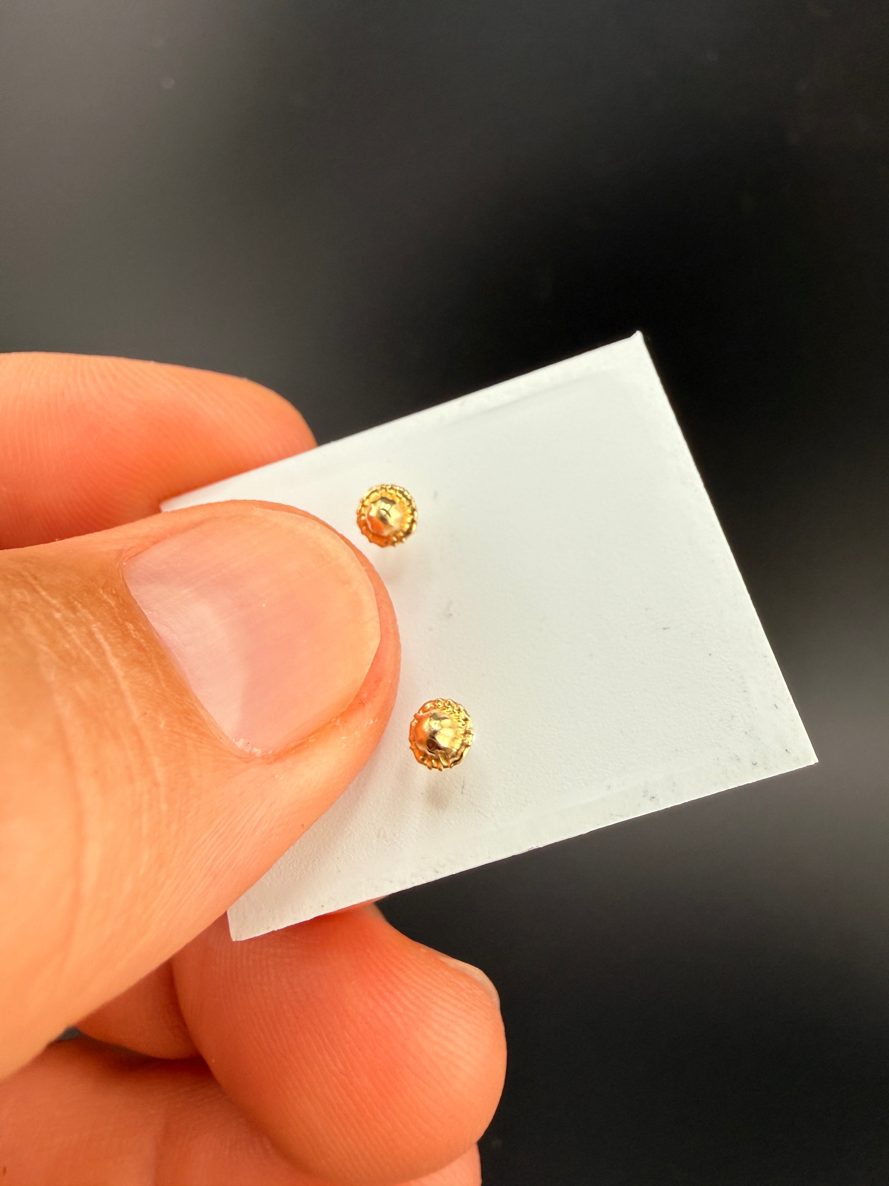 14K Gold Pearl Flower Earrings – Elegant Freshwater Pearl Floral Stud Earrings | Jewelry Connect