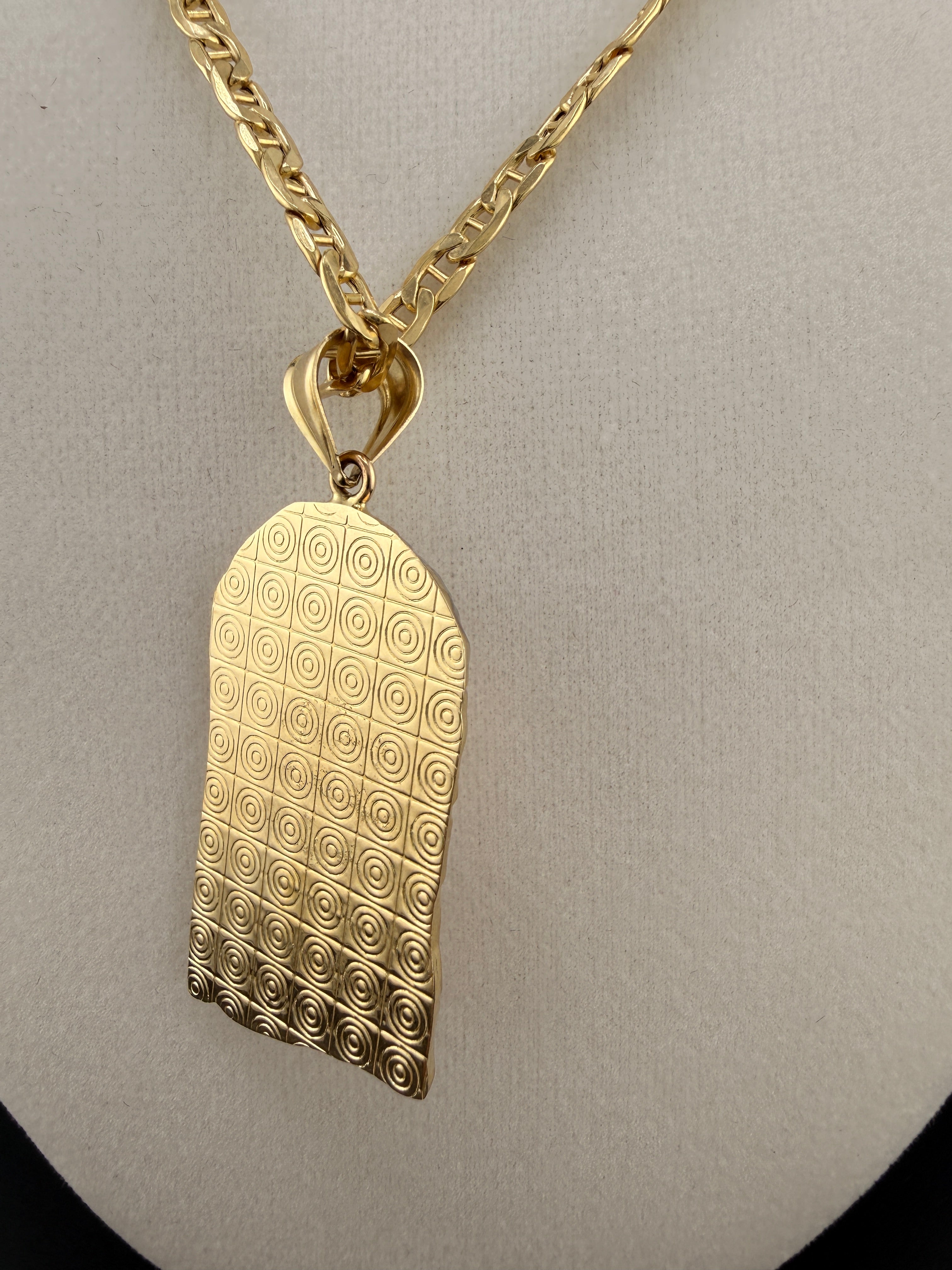 14K Gold Jesus Pendant – 4.61g Solid Gold Religious Charm | Wholesale Price Luxury Pendant | Jewelry Connect