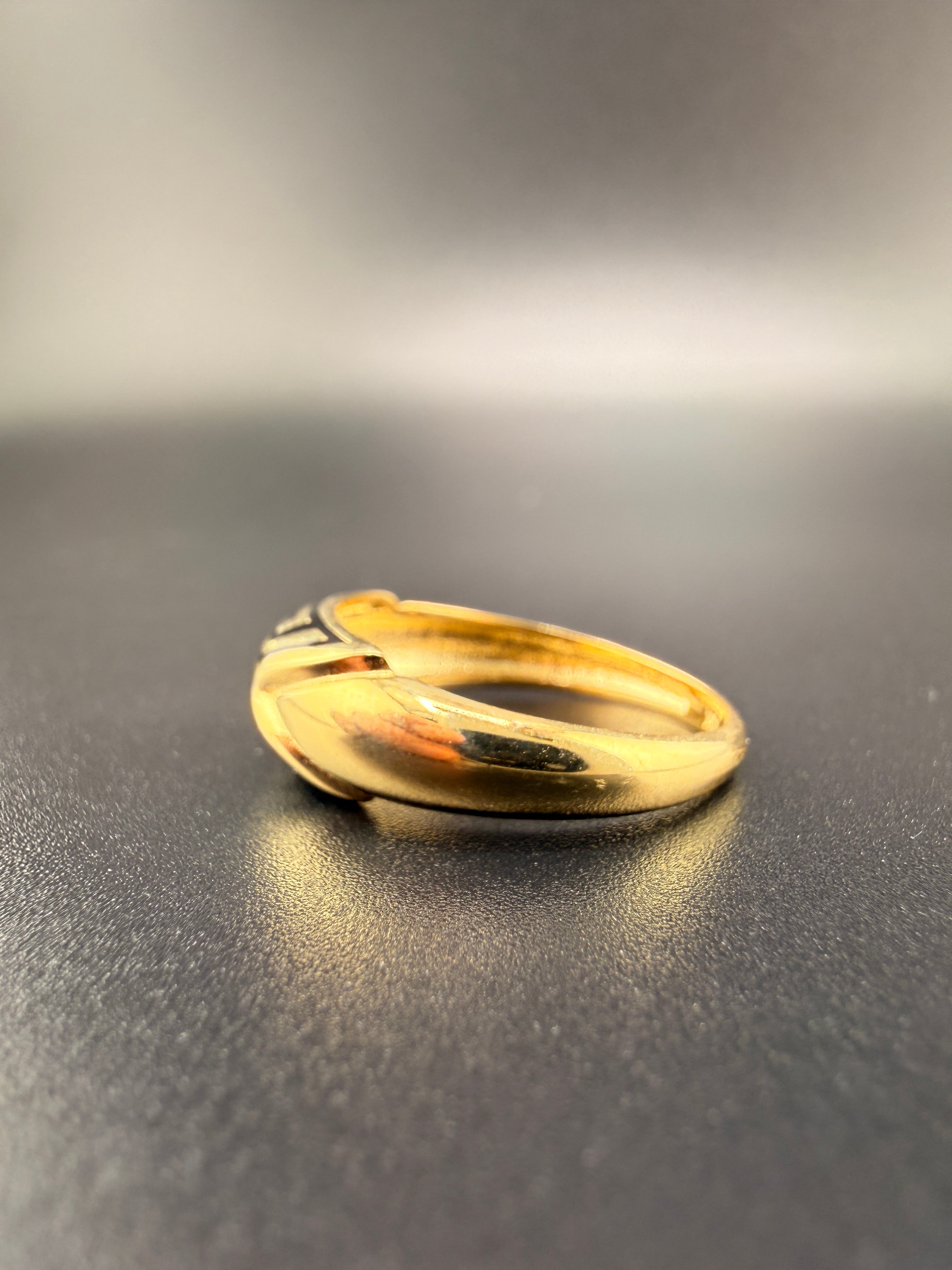 10K Gold Greek Style Women’s Ring – Size 9 | 2.8g Solid Gold Designer Ring | Wholesale Price Jewelry