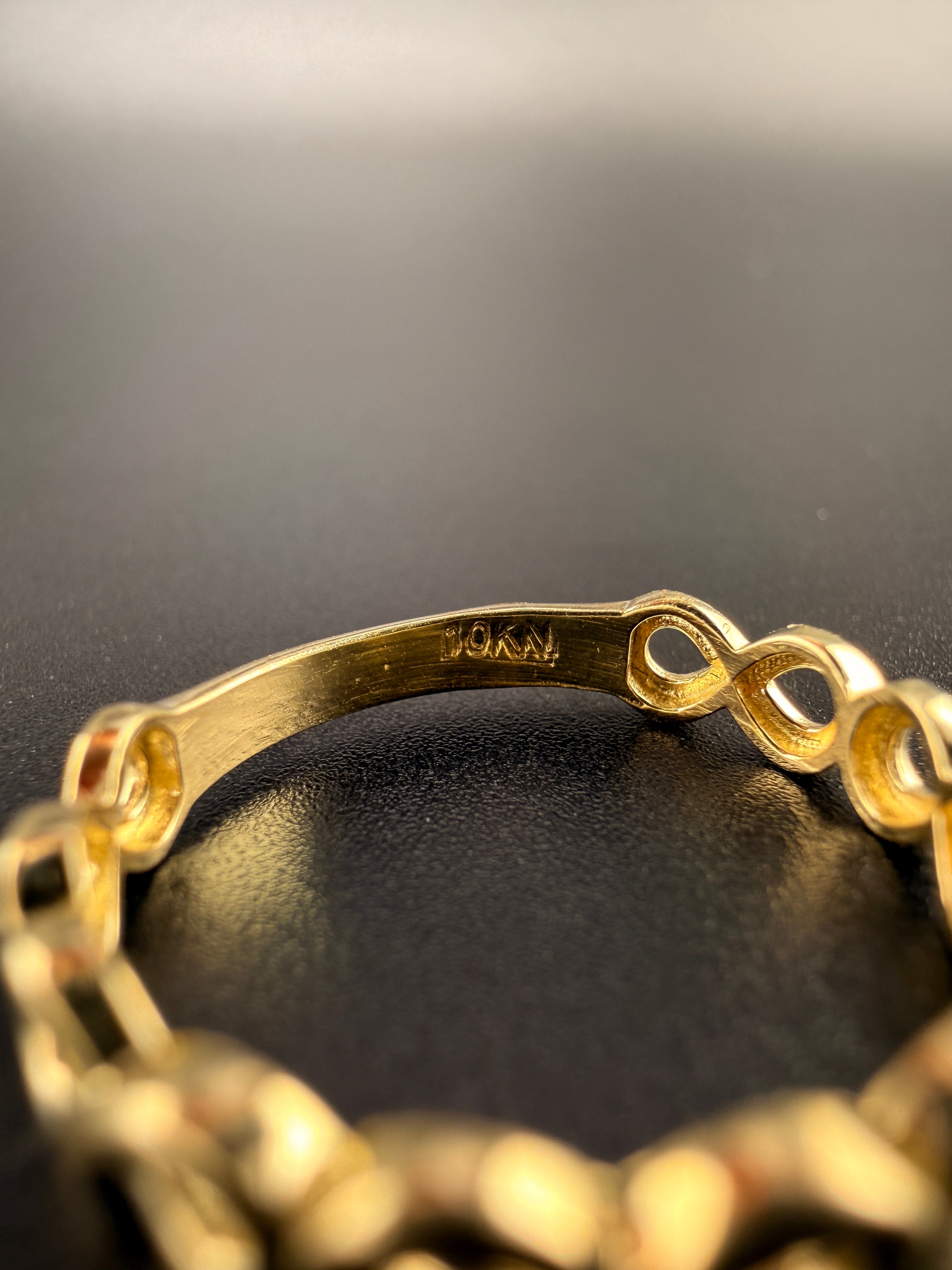 10K Gold Infinity Ring for Women – 1.6g Minimalist Love Symbol Ring Size 6.5 | Jewelry Connect