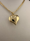 10K Solid Gold Heart Pendant – 3.7g Real Gold Love Pendant | Jewelry Connect Wholesale Price