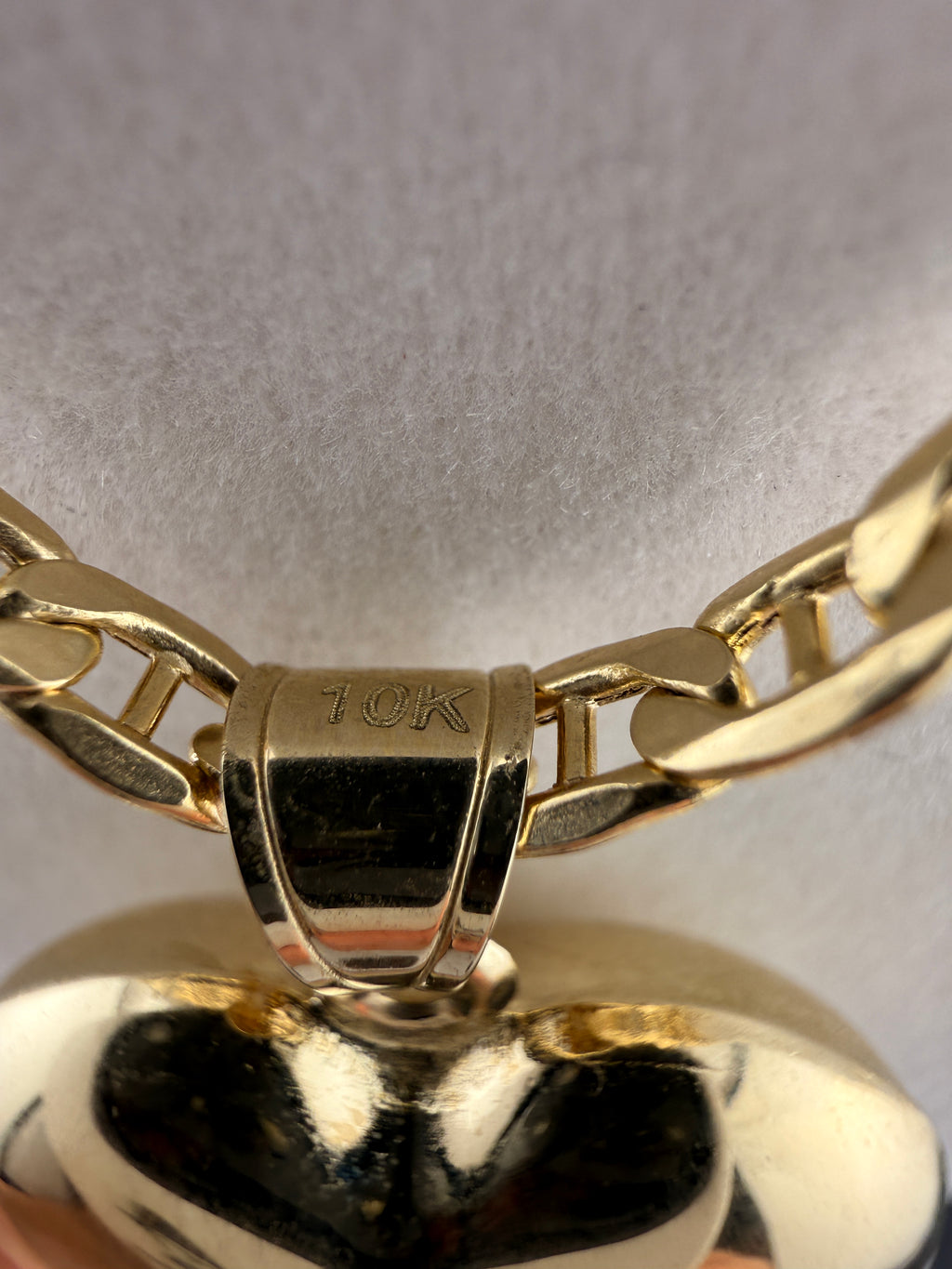 10K Solid Gold Heart Pendant – 3.7g Real Gold Love Pendant | Jewelry Connect Wholesale Price