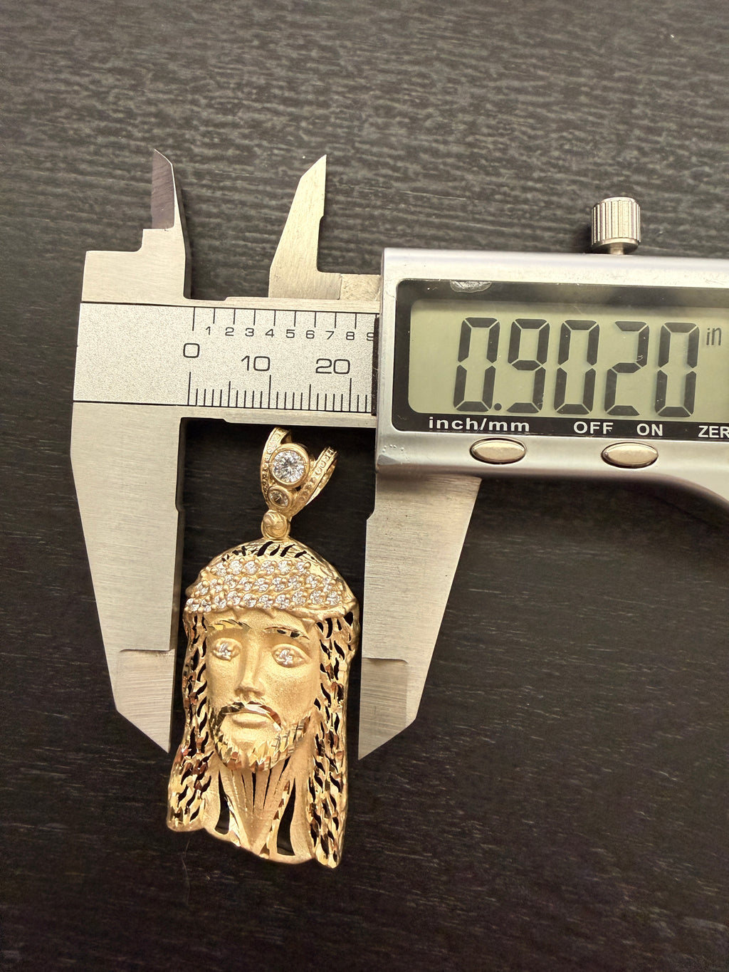 10K Gold Jesus Pendant – Solid Gold (5.4g) | Wholesale Jewelry Price