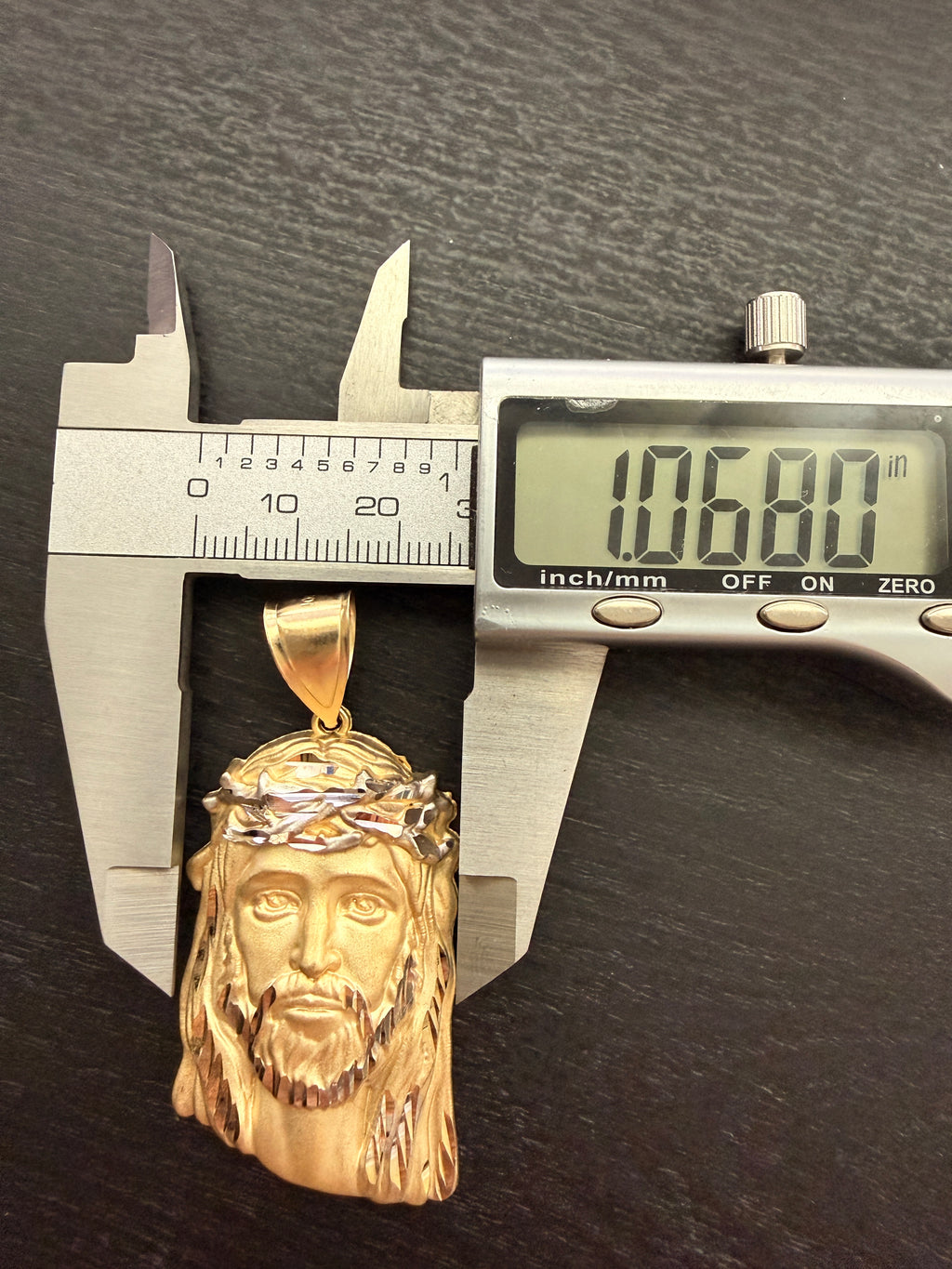 10K Gold Jesus Pendant – 10 Grams | Wholesale Price