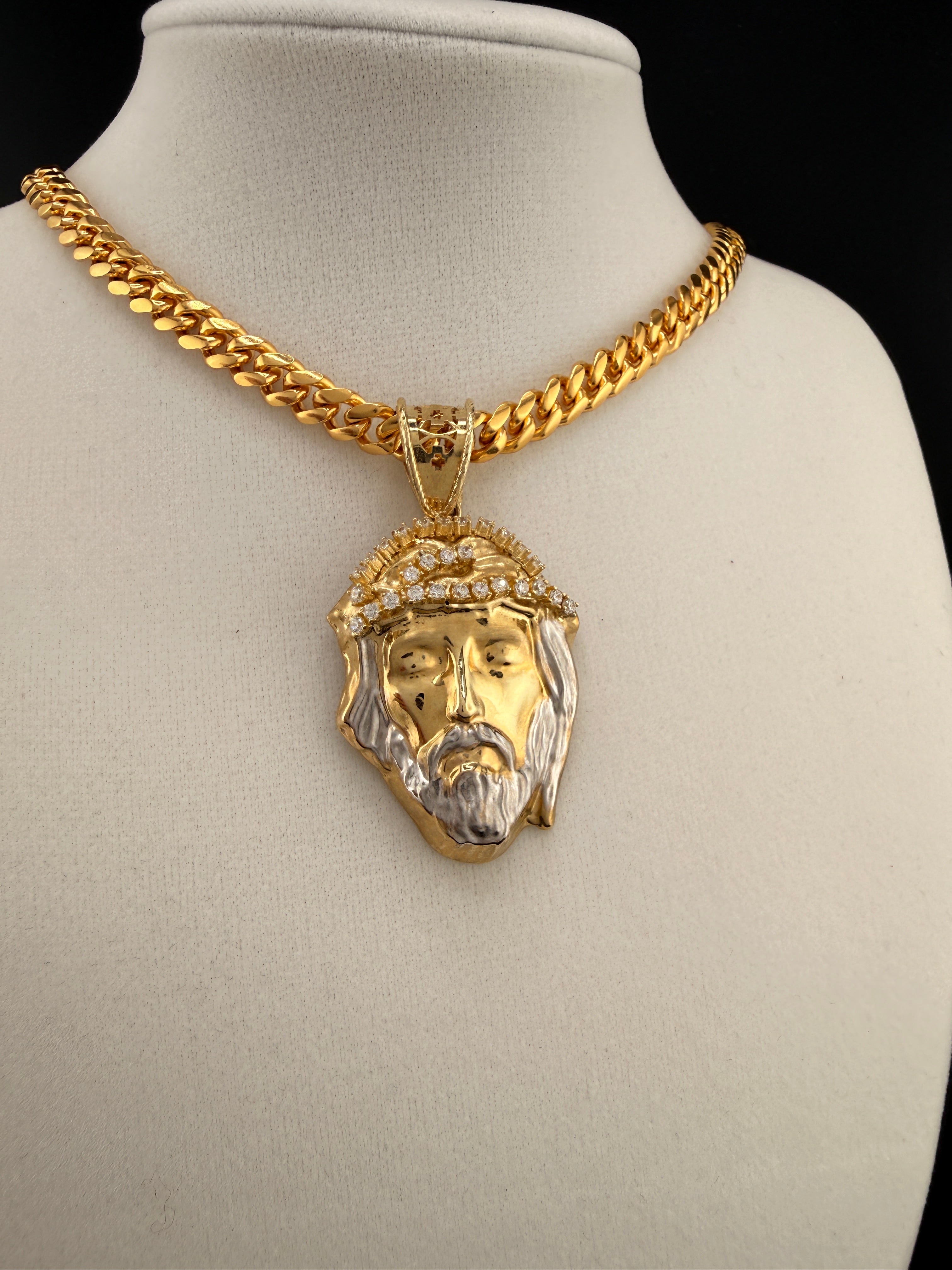 10K Gold Jesus Pendant | 7.6 Grams | Wholesale Price