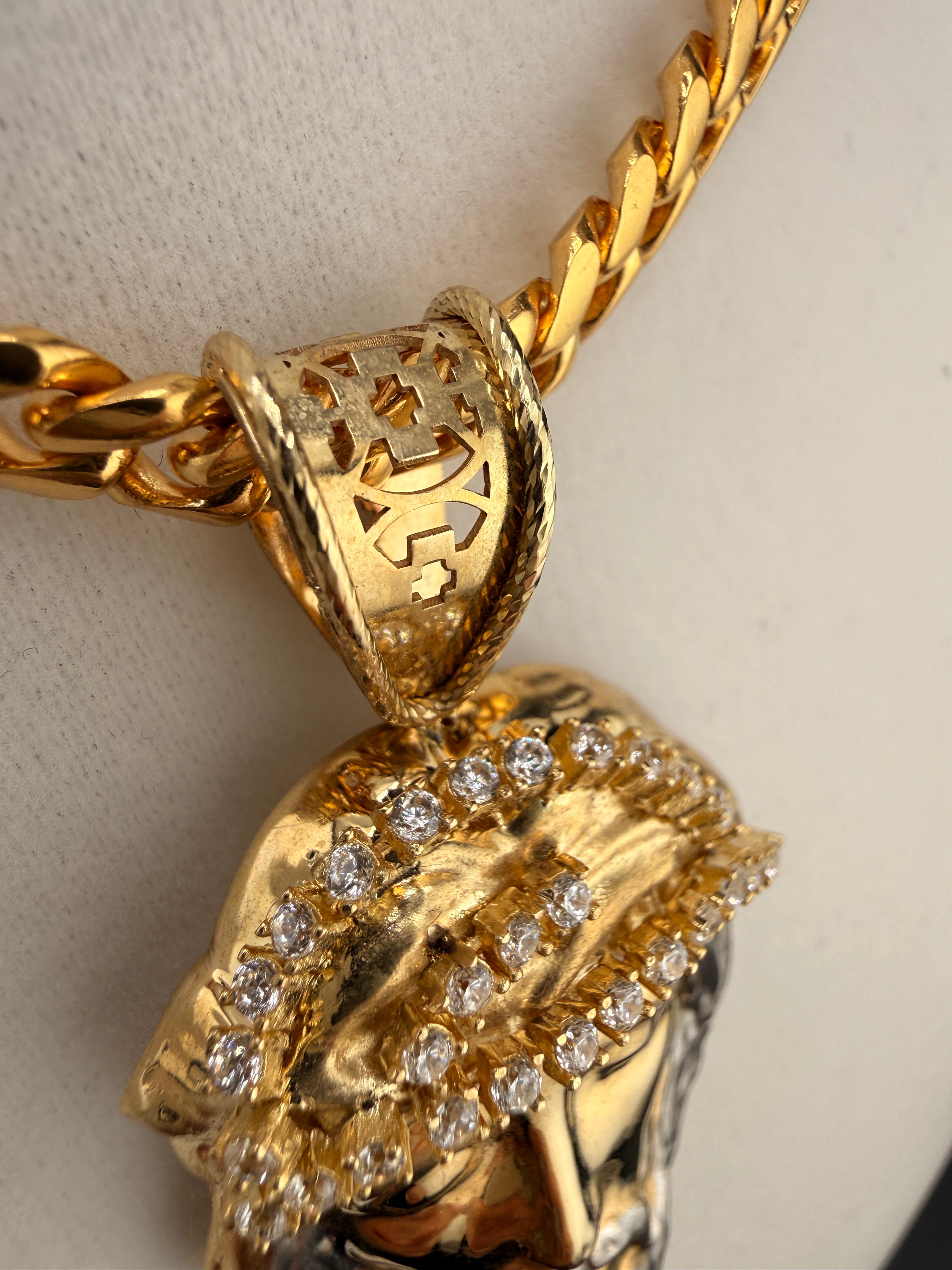 10K Gold Jesus Pendant | 7.6 Grams | Wholesale Price