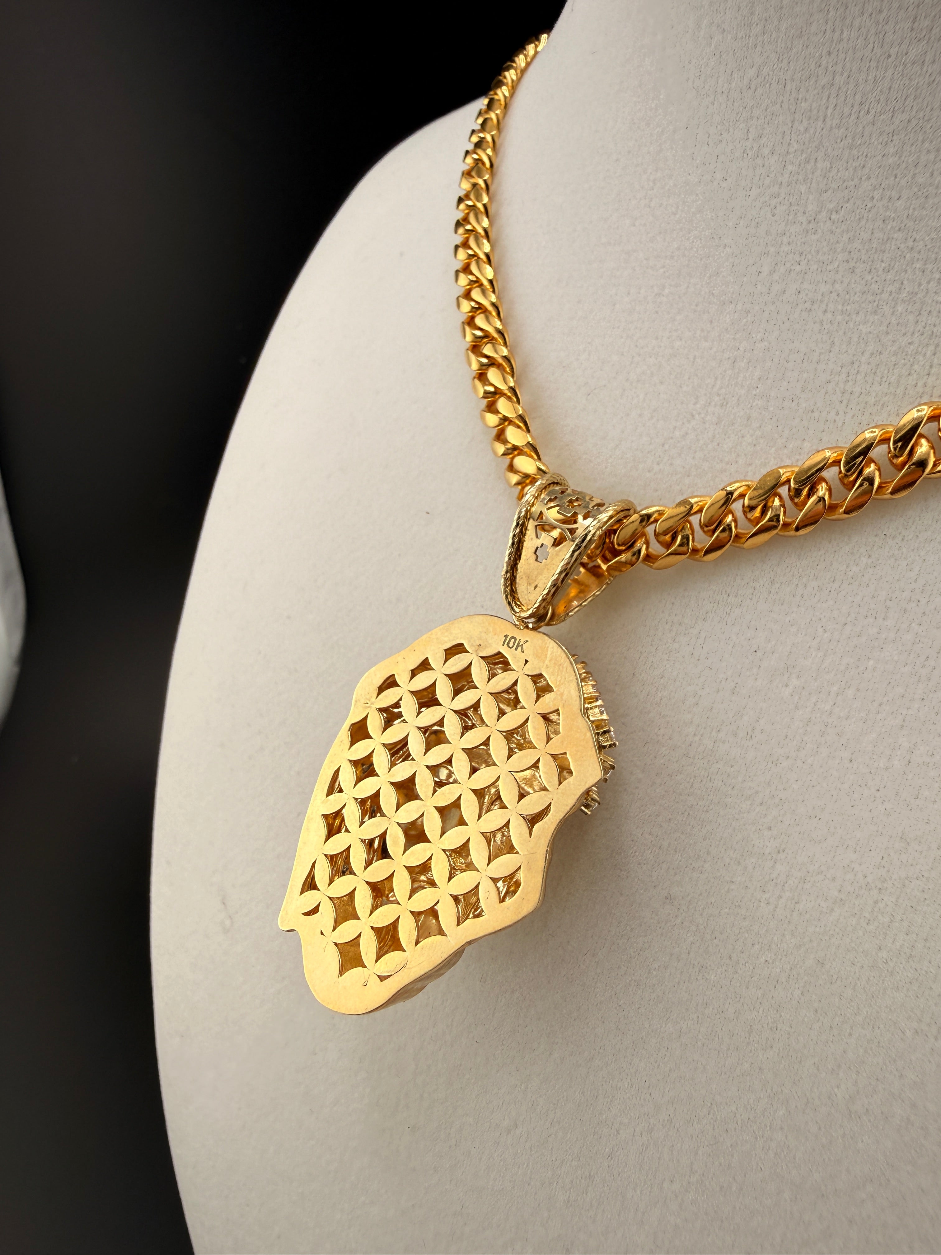 10K Gold Jesus Pendant | 7.6 Grams | Wholesale Price