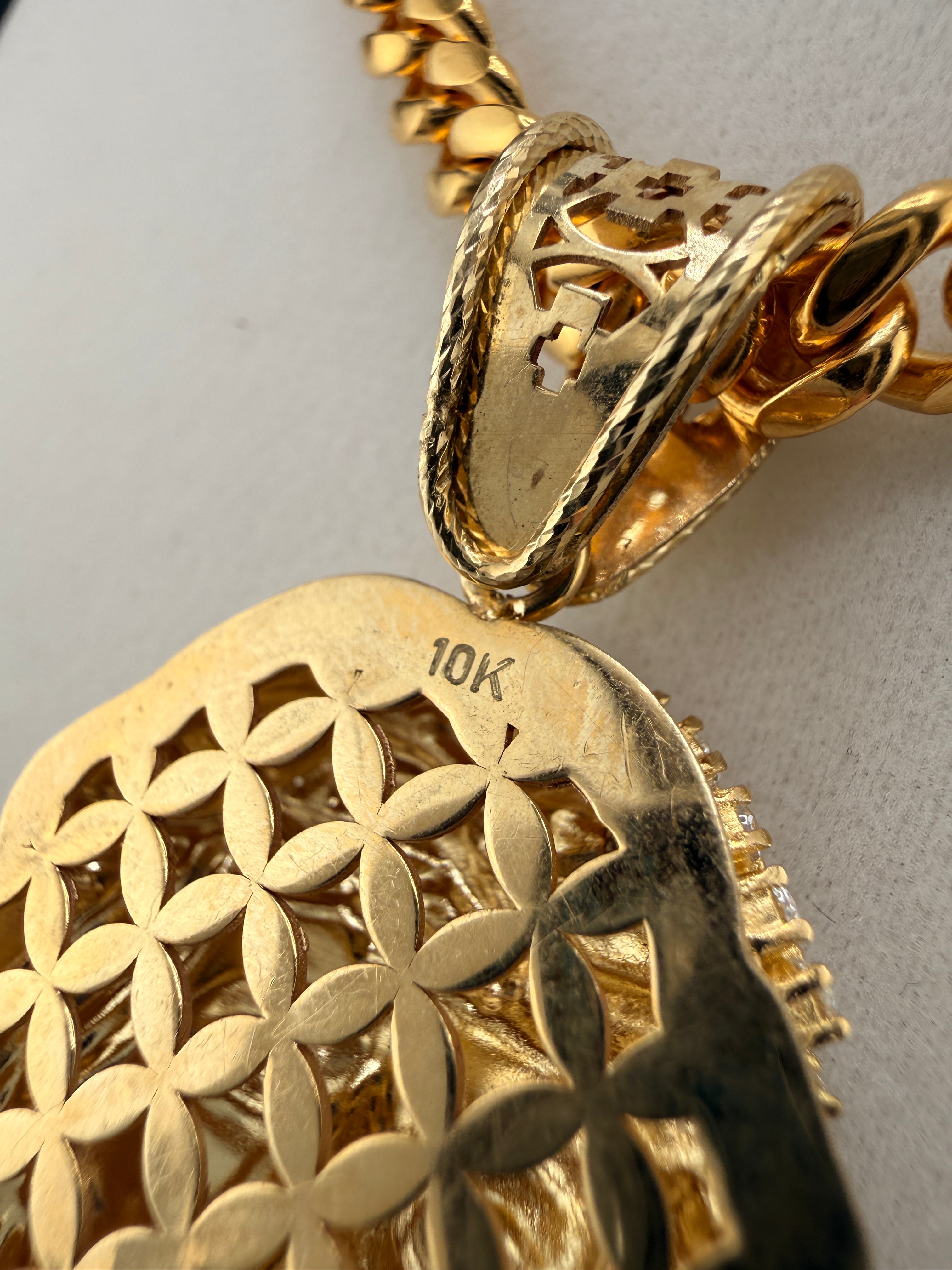10K Gold Jesus Pendant | 7.6 Grams | Wholesale Price