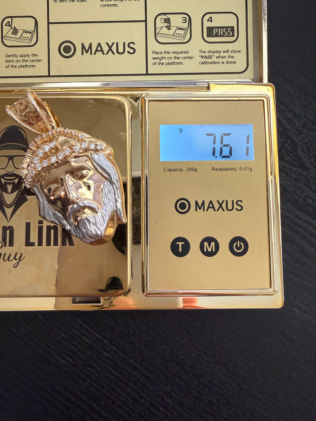 10K Gold Jesus Pendant | 7.6 Grams | Wholesale Price