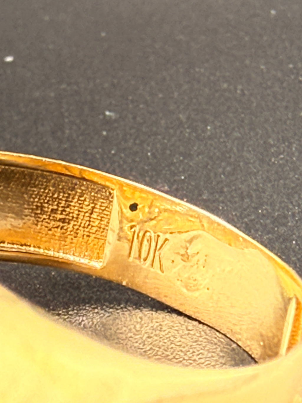 10K Gold Bitcoin Men's Ring with CZ Diamonds – 5.7g Luxury Crypto Ring Size 11