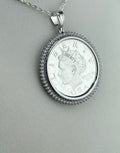 Pure Silver $10 Coin Pendant