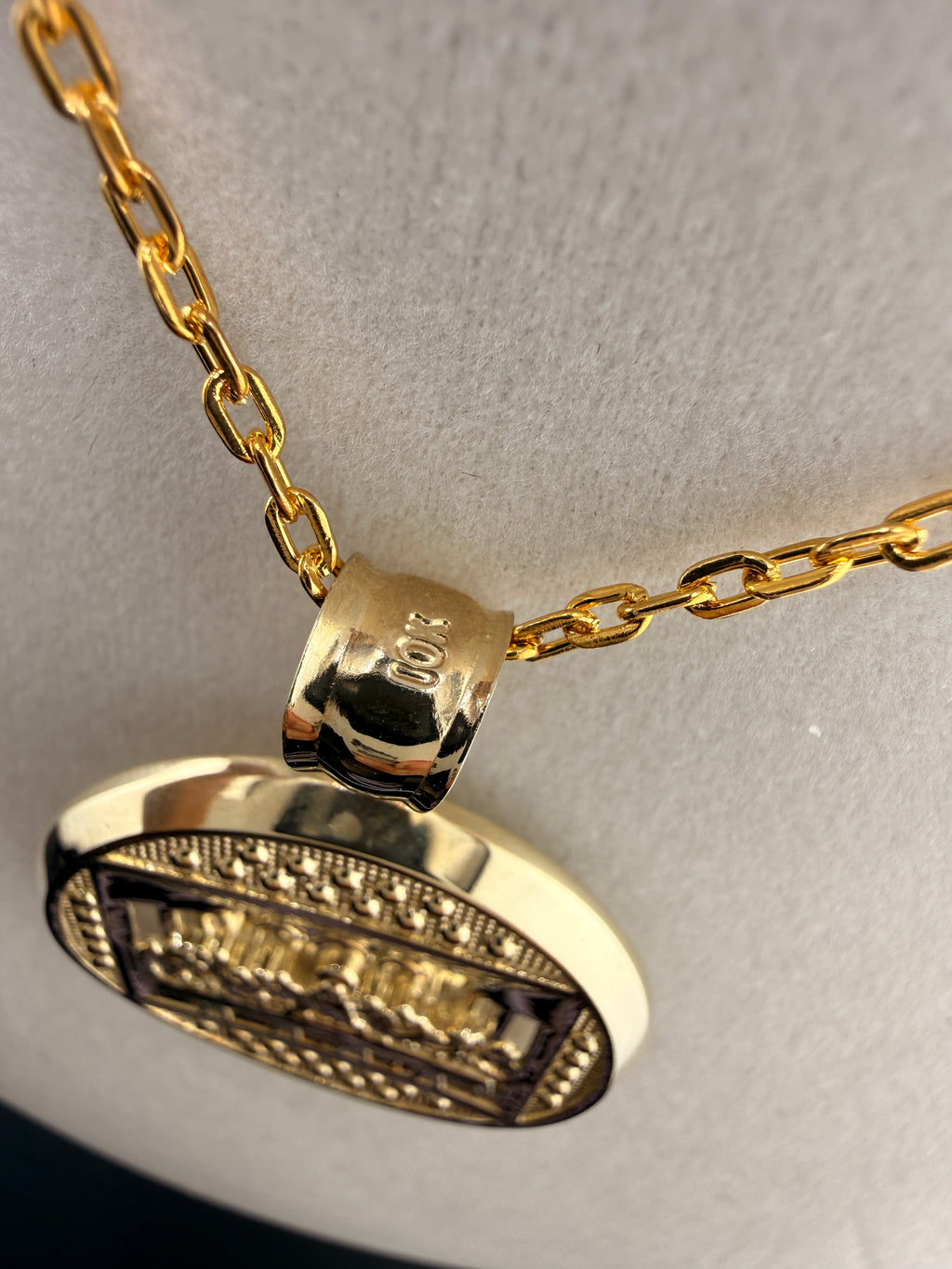 10K Solid Gold “The Last Supper” Pendant