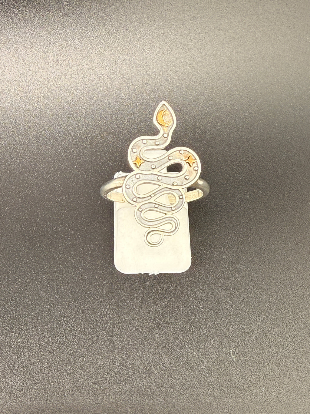 Sterling Silver Snake Ring – 3.36 Grams