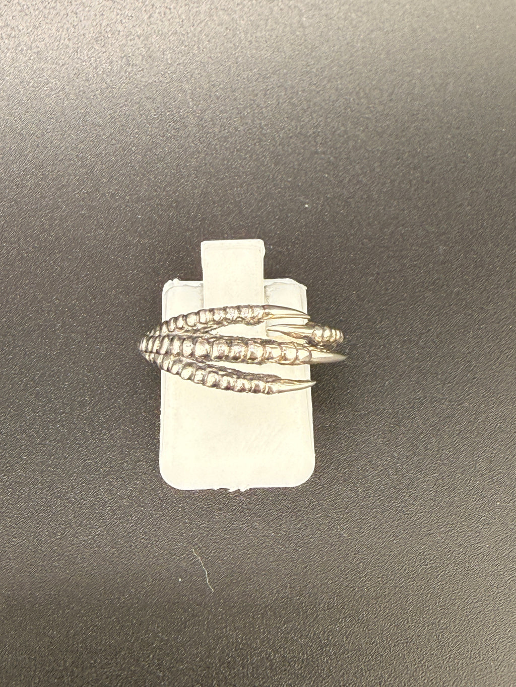925 Sterling Silver Dragon Claw Ring – 2.5 Grams