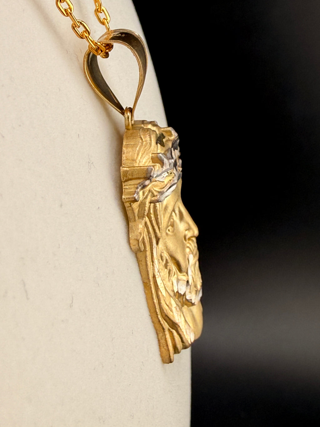 10K Gold Jesus Pendant – 10 Grams | Wholesale Price