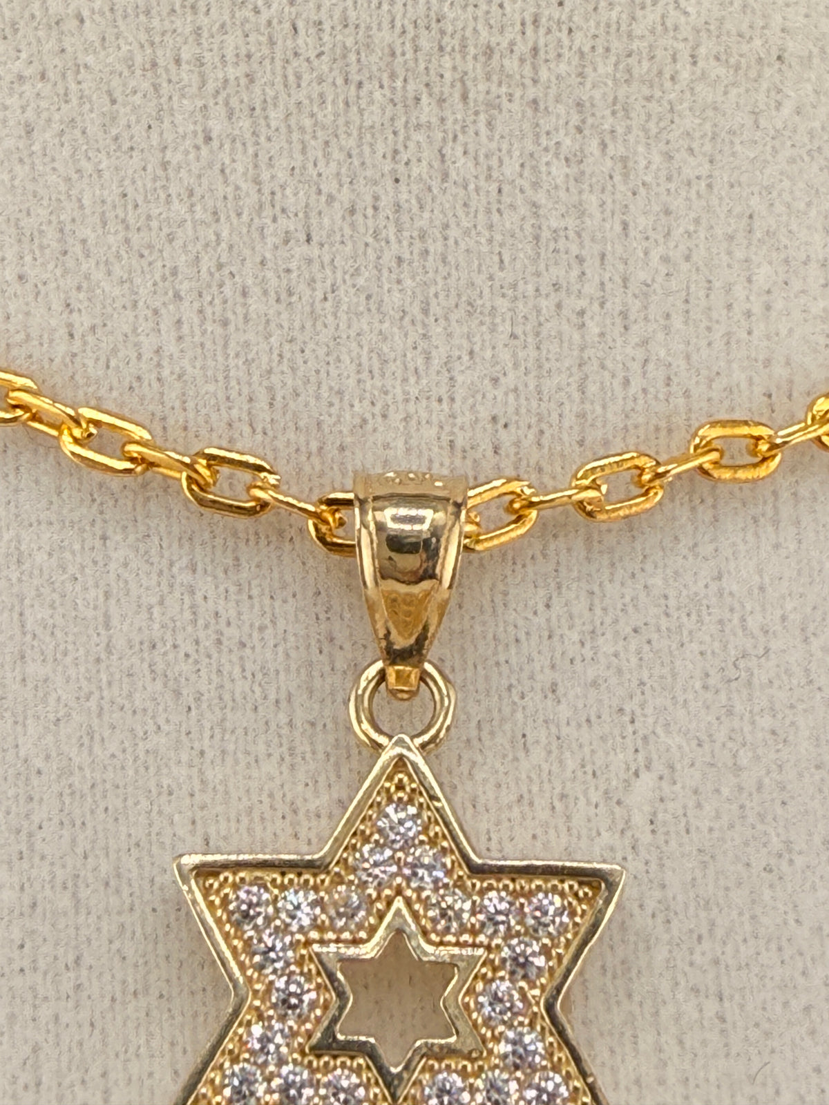 14K STAR OF DAVID Pendant