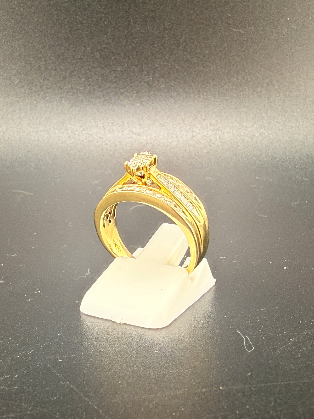 2.5 Carat Natural Diamond Engagement Ring – 10K Gold | Size 6