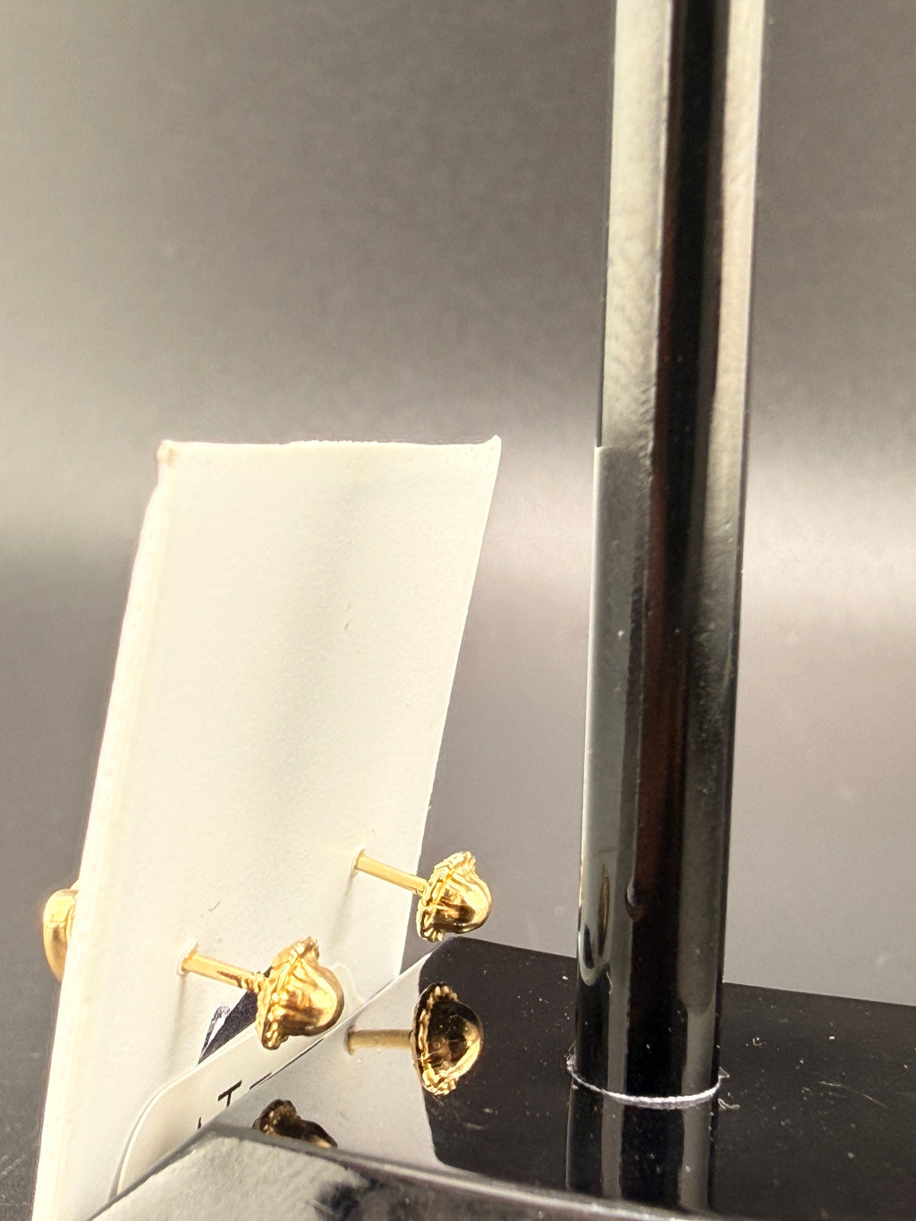 14K Gold Diamond Heart Earrings – Real Gold  Earrings | Wholesale Price Jewelry
