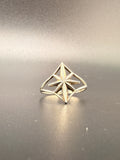 Sterling Silver Northern Star Ring - 9