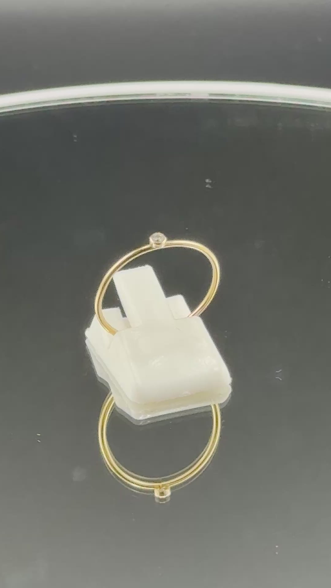 14K Gold Diamond Ring – Size 8 | Fine Gold Jewelry